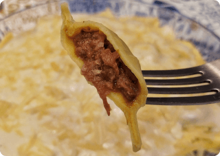 Ravioli Carne Panela