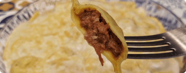 Ravioli Carne Panela